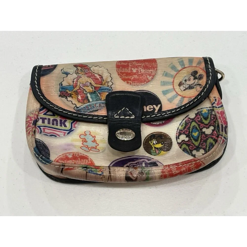 Disney Parks‎ Dooney and Bourke wristlet Wallet pouch mini purse Ariel Tink